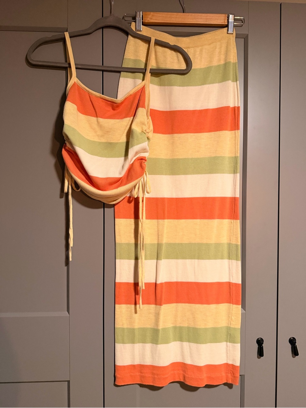 Sabo Striped knit two Piece Set